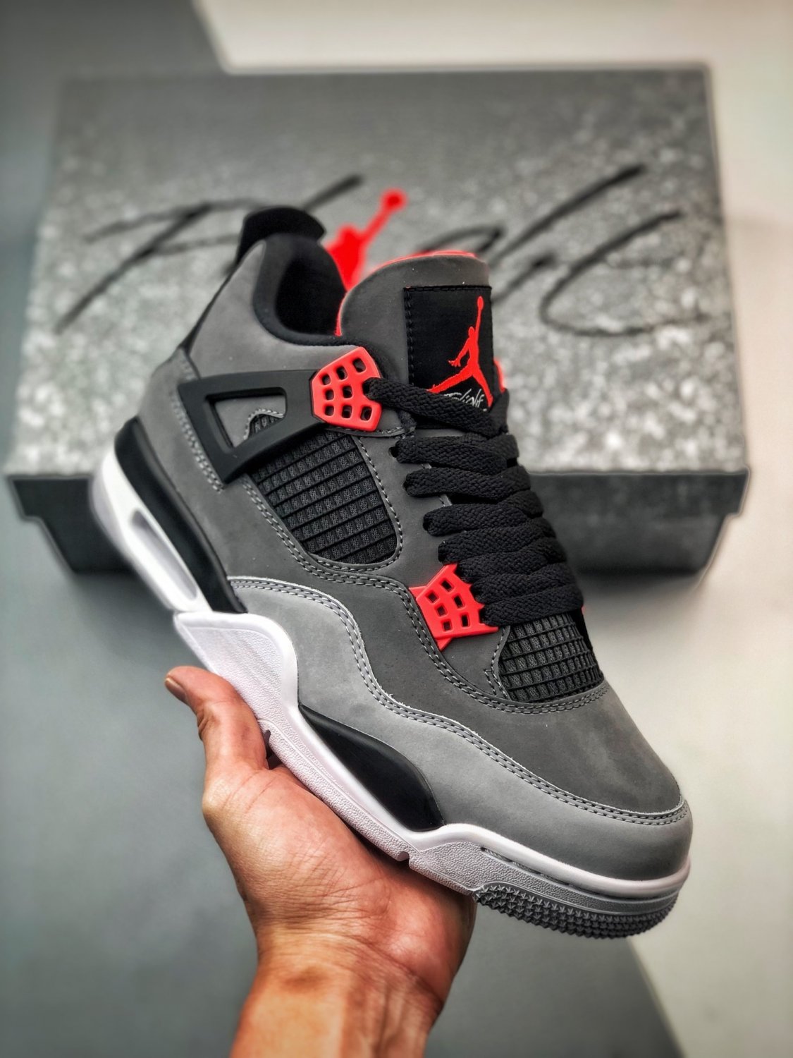 Nike Air Jordan 4 Retro Infrared_1