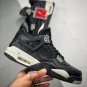 NIKE Air Jordan 4 Retro LS Black Oreo