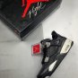 NIKE Air Jordan 4 Retro LS Black Oreo