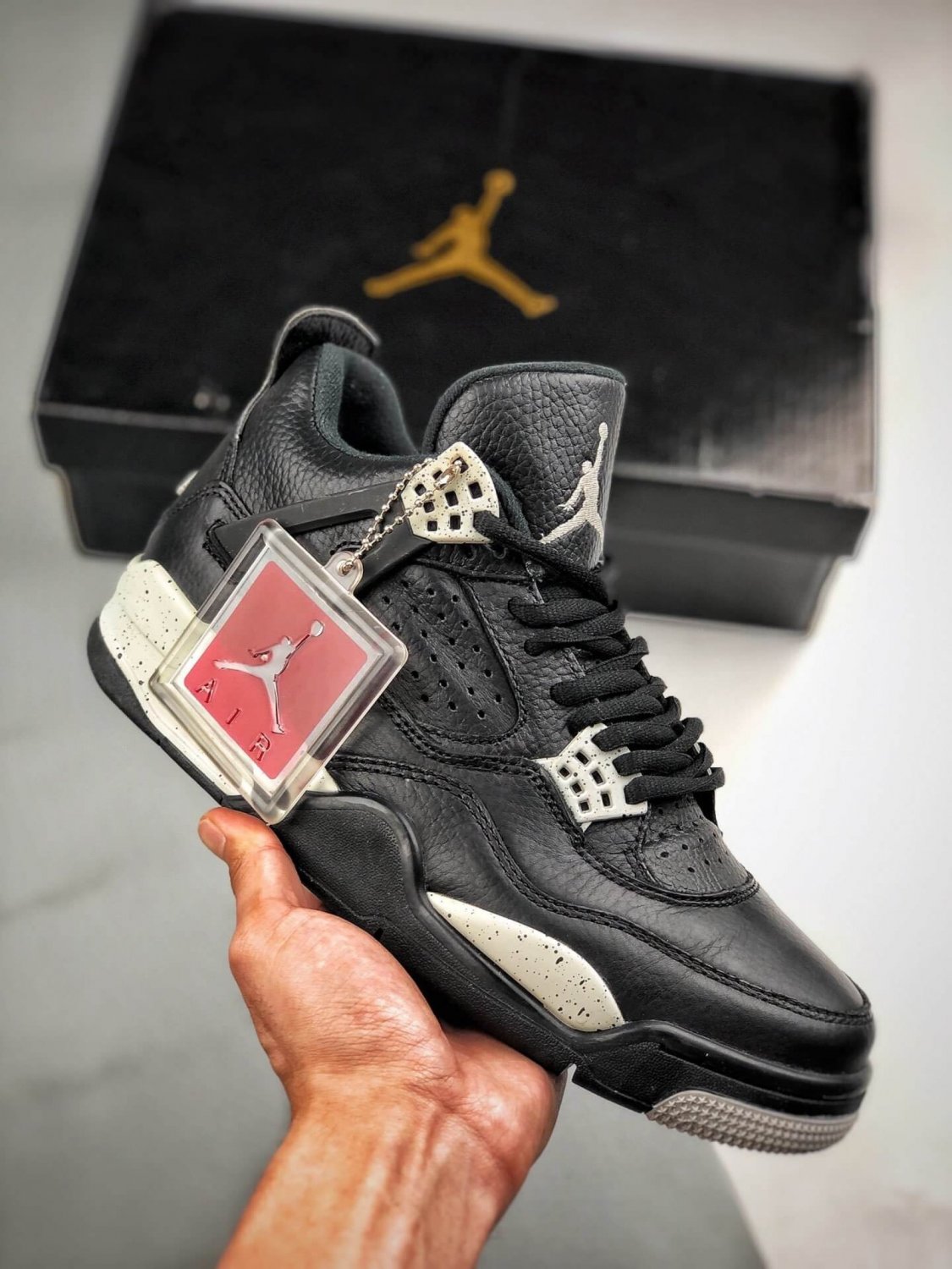 Nike Air Jordan 4 Retro LS 'Oreo' 2015 314254-003