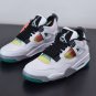 Nike Air Jordan 4 Retro Lucid Green Rasta_1