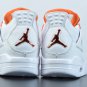 Nike Air Jordan 4 Retro Metallic Orangee