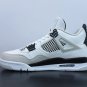 Nike Air Jordan 4 Retro Military Black White Neutral Grey