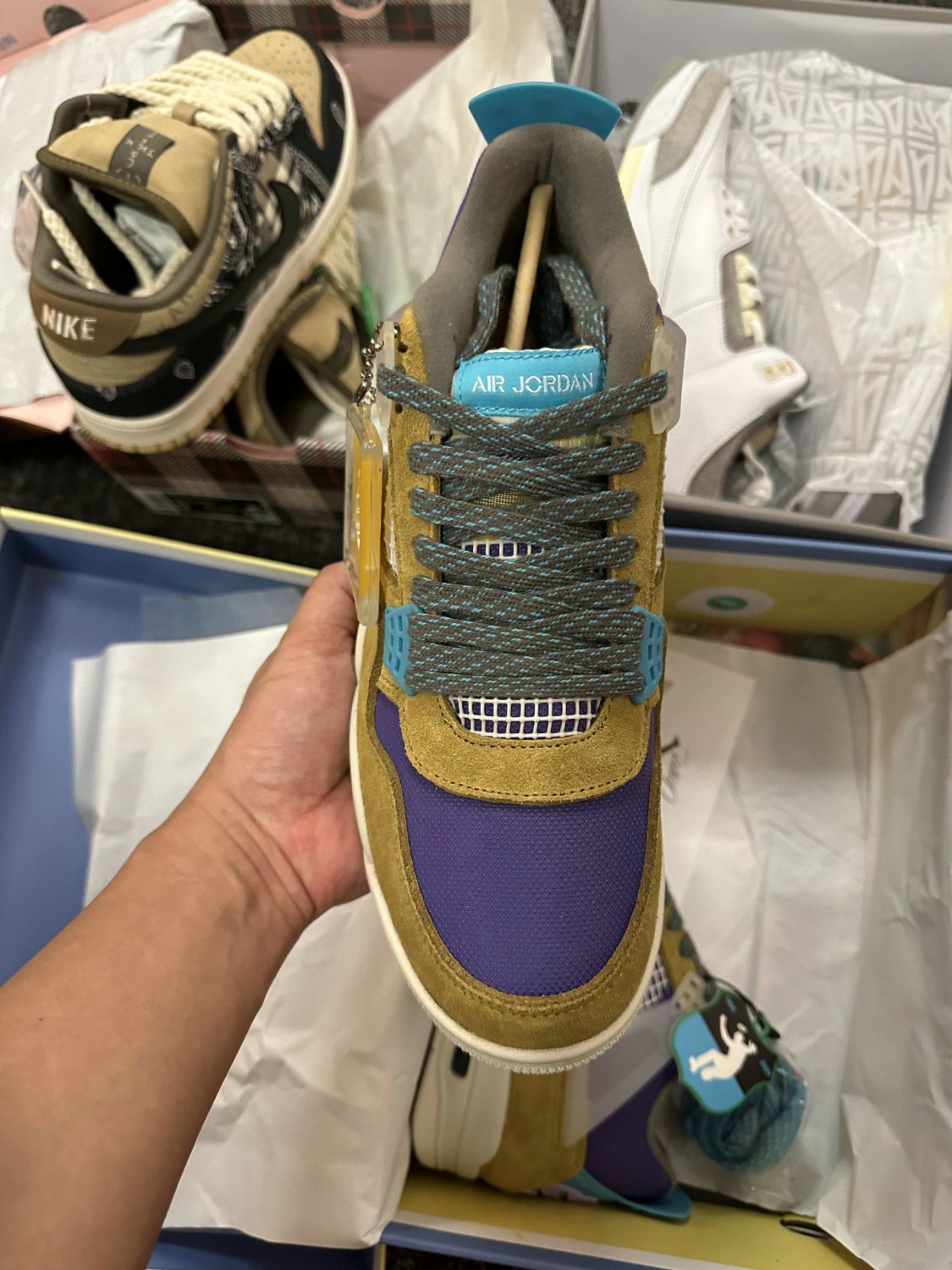 Nike Air Jordan 4 Retro SP 30th Anniversary Union Desert Moss_1
