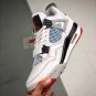 NIKE Air Jordan 4 Retro What The White Blue