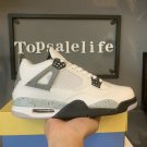Nike Air Jordan 4 Retro White Cement (2016) (GS)