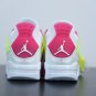 Nike Air Jordan 4 Retro White Lemon Pink