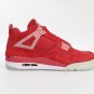 Nike Air Jordan 4 Retro Wine Red Ink Splashing