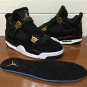 Nike Air Jordan 4 Royalty Black Gold 308497-032