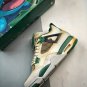 Nike Air Jordan 4 Sail Green Custom