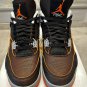 NIKE Air Jordan 4 SailBlack-Starfish-Light Smoke Grey