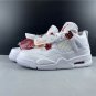 Nike Air Jordan 4 University Red- metallic Silver Sneaker