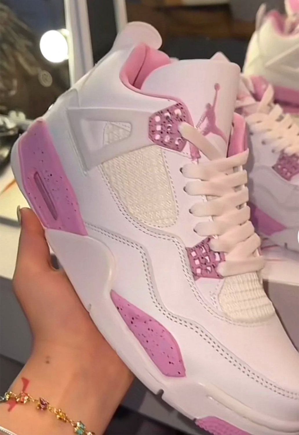 Nike Air Jordan 4 White Pink Oreo  CT8527-116
