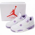 Nike Air Jordan 4 White Purple Oreo