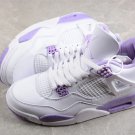 Nike Air Jordan 4 White Purple Oreo Sneaker