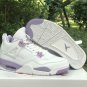 Nike Air Jordan 4 White Purple Oreo Sneaker_1