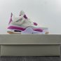 Nike Air Jordan 4 White Purple SB Sneaker