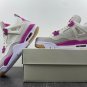 Nike Air Jordan 4 White Purple SB Sneaker