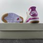 Nike Air Jordan 4 White Purple SB Sneaker
