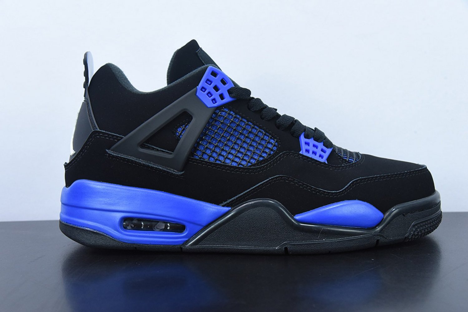 Nike Air Jordan 4 X Blue Thunder Black