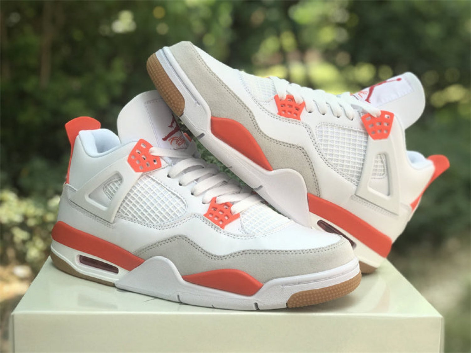 Nike SB X Air Jordan 4 Orange