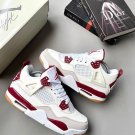 Nike Sb X Air Jordan 4 White Red_1