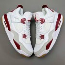 SB x Jordan 4 White  Maroon