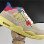 Union X Air Jordan 4 Guava IceLight Bone-Brigade Blue-Light
