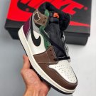 jordan 1 high og âhand craftedâ blackarchaeo brown-dark chocolate