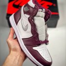 jordan 1 high og bordeauxwhite-metallic silver