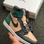jordan 1 high premium bio beigeblack-mystic green on