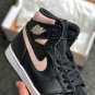 jordan 1 high premium blacksilt red aq9131-001 on