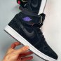 jordan 1 high zoom comfort blackcourt purple-hot punch-green glow