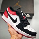 jordan 1 low ‘black toe’ black red 553558-116