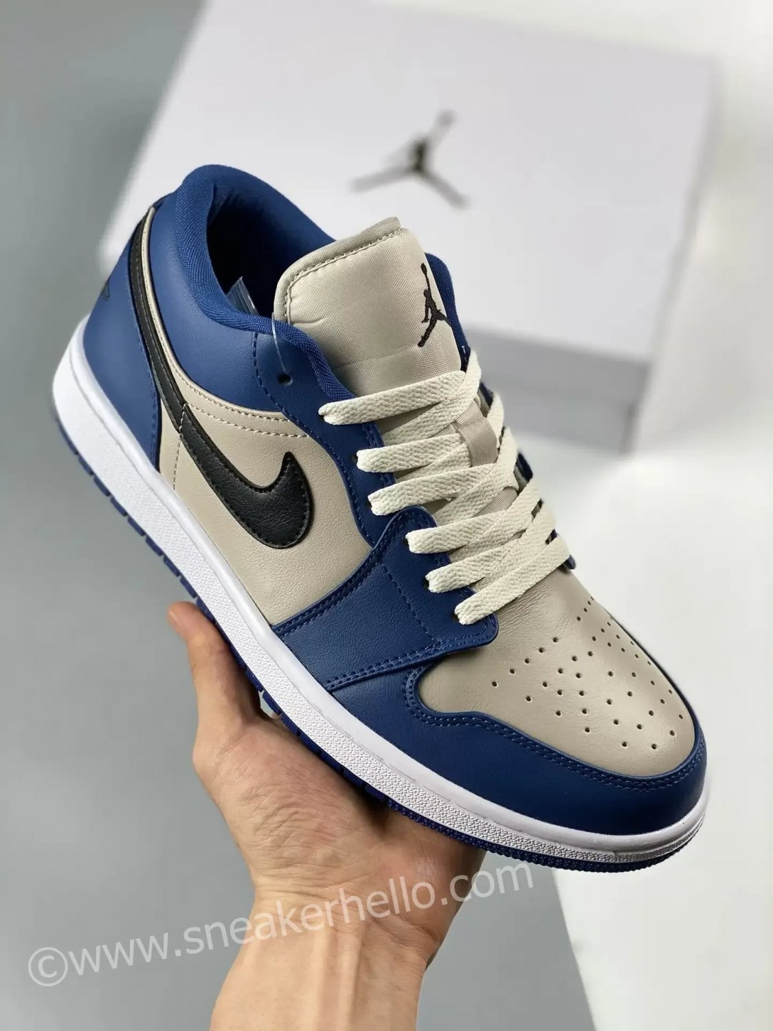 jordan 1 low &acirc;��georgetown&acirc;�� navy grey dc0774-402