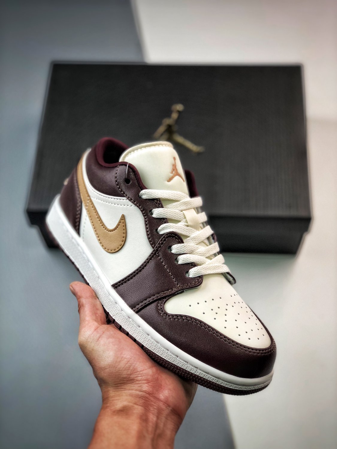 jordan 1 low &acirc;��mocha&acirc;�� shadow brownsail dc0774-200