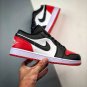 jordan 1 low &Atilde;&cent;&Acirc;�&Acirc;�bred toe&Atilde;&cent;&Acirc;�&Acirc;� whiteblack-varsity red 553558-161