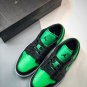 jordan 1 low blacklucky green-white 553558-065
