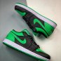 jordan 1 low blacklucky green-white 553558-065