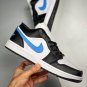 jordan 1 low blackuniversity blue-white