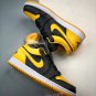 jordan 1 low blackyellow ochre-white 553558-072
