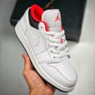 jordan 1 low gs ‘chicago home’ white black red