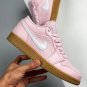 jordan 1 low gs arctic pinkwhite-gum light brown