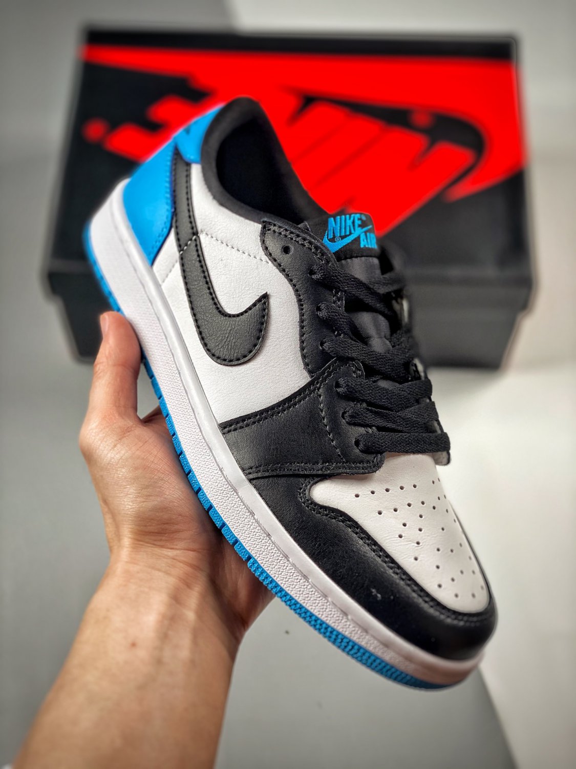 jordan 1 low og &Atilde;&cent;&Acirc;�&Acirc;�unc&Atilde;&cent;&Acirc;�&Acirc;� whitedark powder blue-black cz0790-104