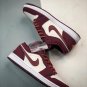jordan 1 low phantomnight maroon-total orange-white