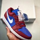jordan 1 low pomegranatemedium blue-white dc0774-604
