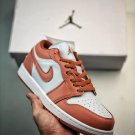 jordan 1 low pure platinumsky j orange-white dc0774-080