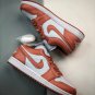 jordan 1 low pure platinumsky j orange-white dc0774-080
