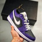 jordan 1 low purple black 553558-501