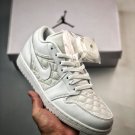jordan 1 low quilted âtriple whiteâ db6480-100